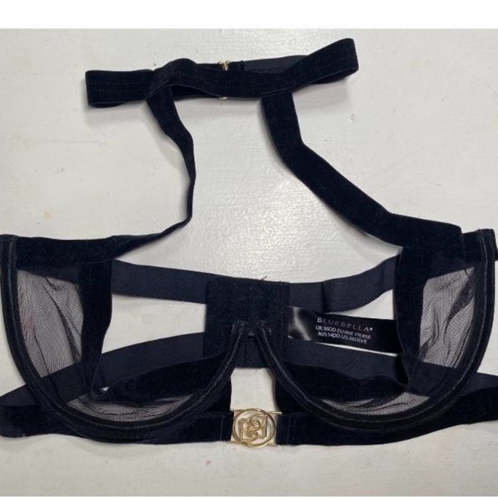 Bluebella Black Sheer Bra